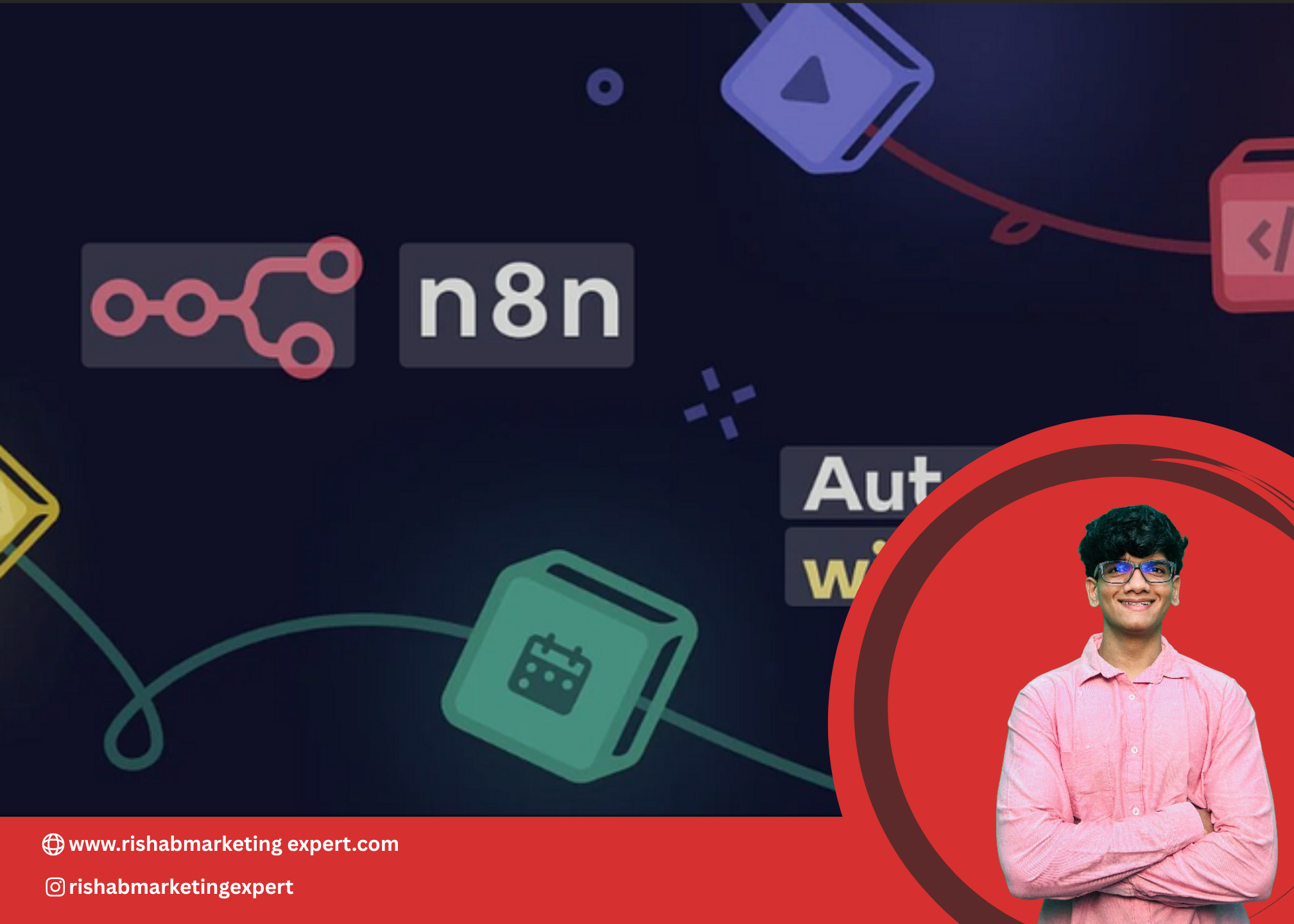 Digital marketing freelancer in Mumbai using n8n automation to save time and improve workflow for businesses in Bandra, Kurla, Matunga, and Navi Mumbai.