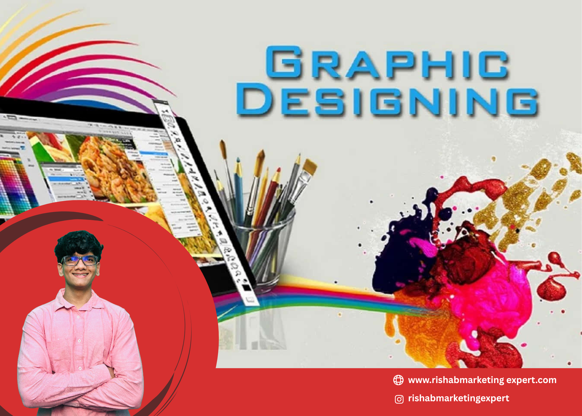 Digital marketing freelancer in Mumbai creating logo and social media graphic designs for small businesses in Bandra, Kurla, Matunga, and Navi Mumbai.